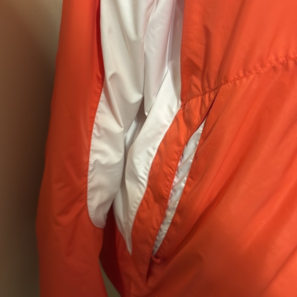 Columbia Women's Pink Organge and White Jacket - Picture 4 of 6
